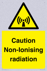 Caution Non-Ionising radiation